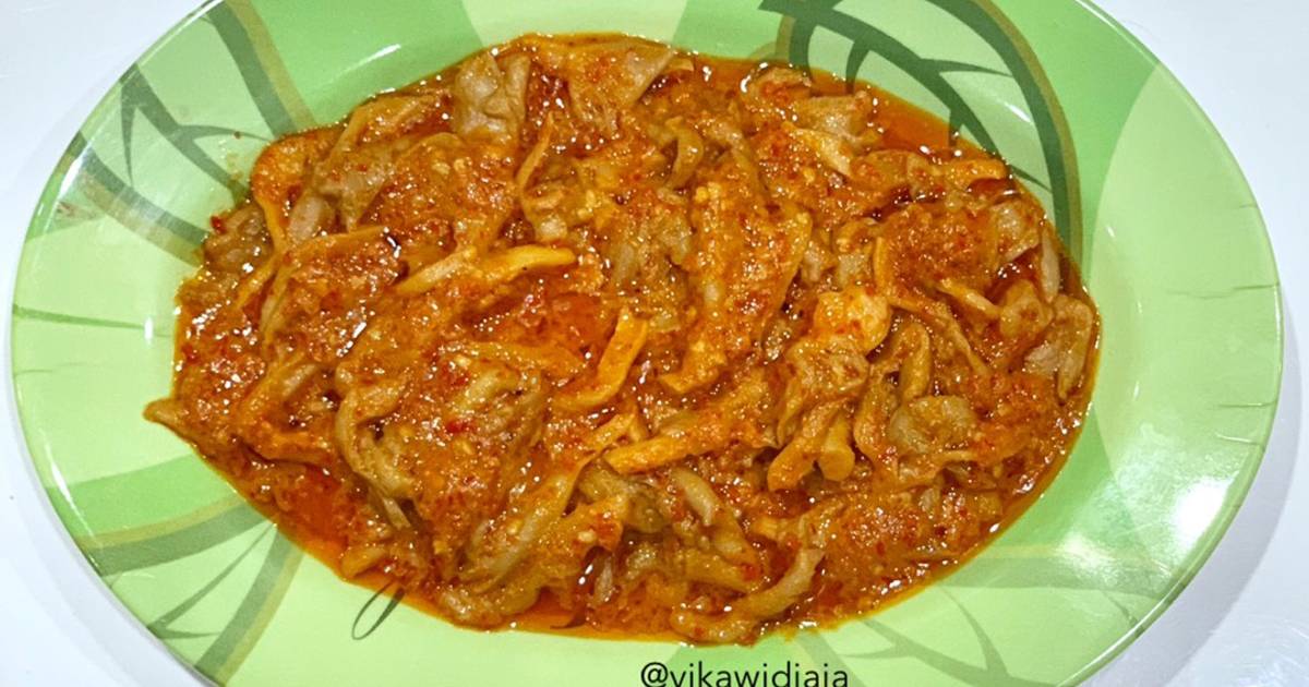 Resep Jamur Tumis Terasi oleh Vika Widjaja Cookpad
