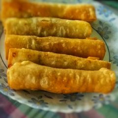 A picture of Chicken cheese roll.