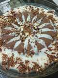Puding coklat vla keju silverqueen