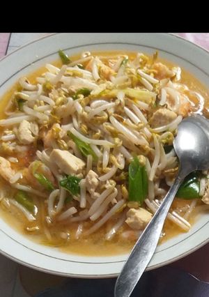 Foto resep Toge Tumis Udang Tahu