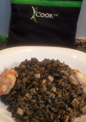 Una foto de Arroz negro