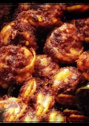 A picture of Malabar Prawn Roast.