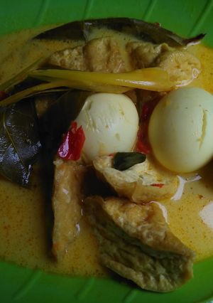 Foto resep Lodeh tahu telur