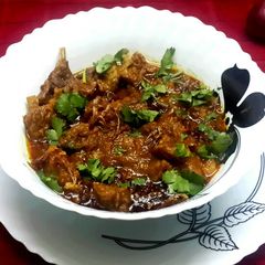 A picture of Mutton Badami Korma.