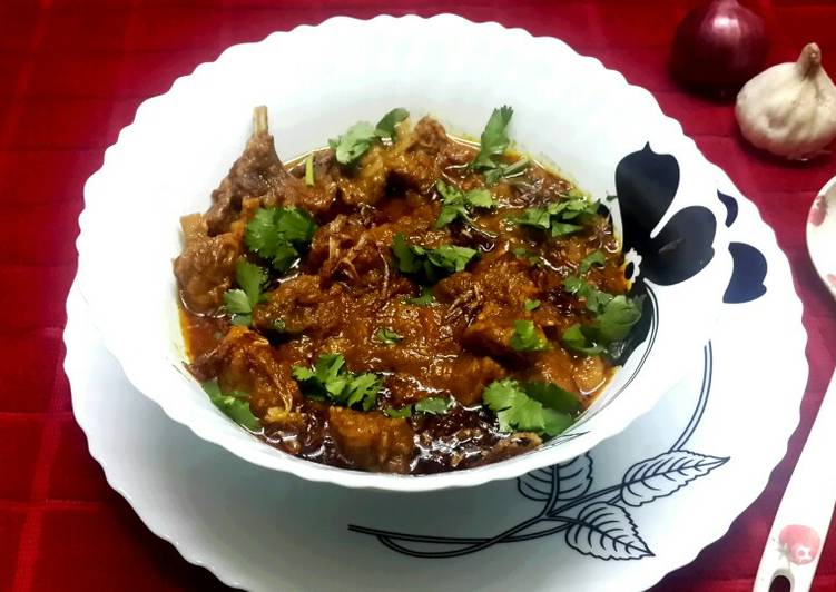 Recipe of Super Quick Homemade Mutton Badami Korma