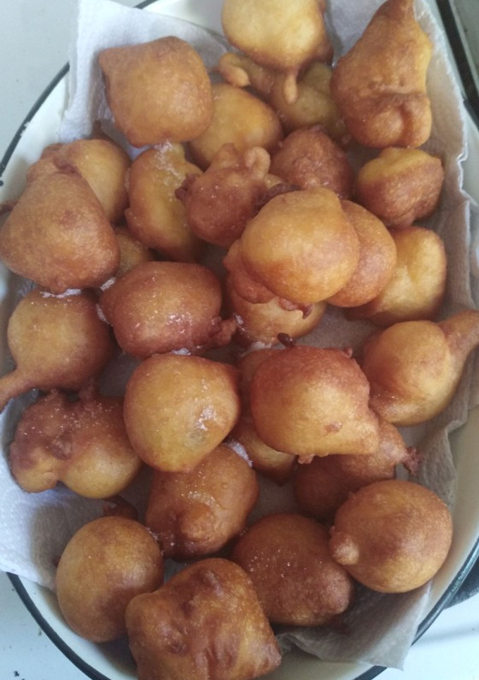 Una foto de Riquísimos buñuelos con pasas