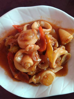 Foto resep Cumi asam manis pedas