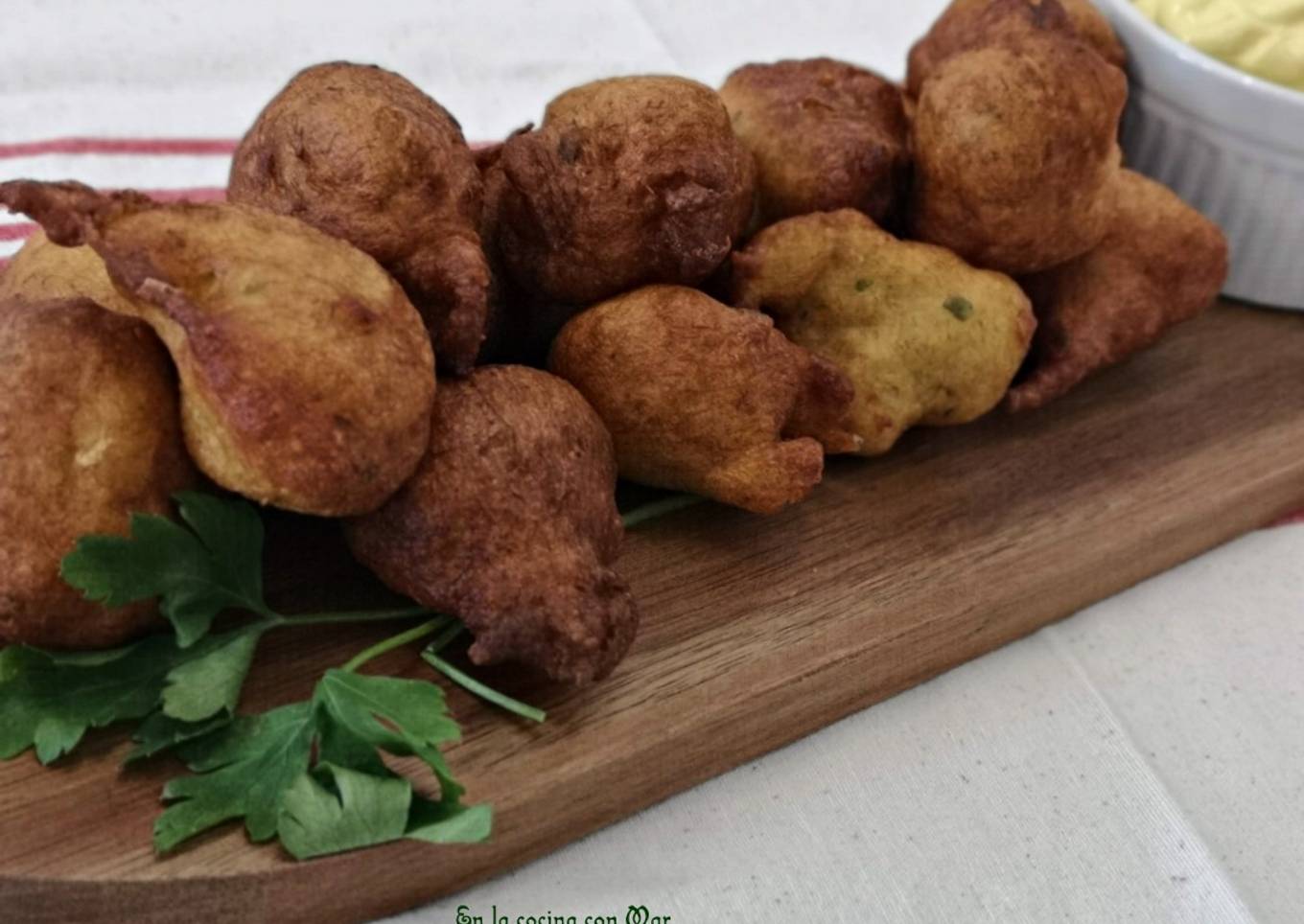 Buñuelos de bacalao