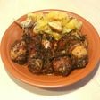 Pollo con pimientos