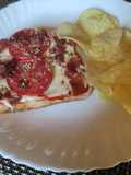 Tosta de jamón con tomate en 10 minutos