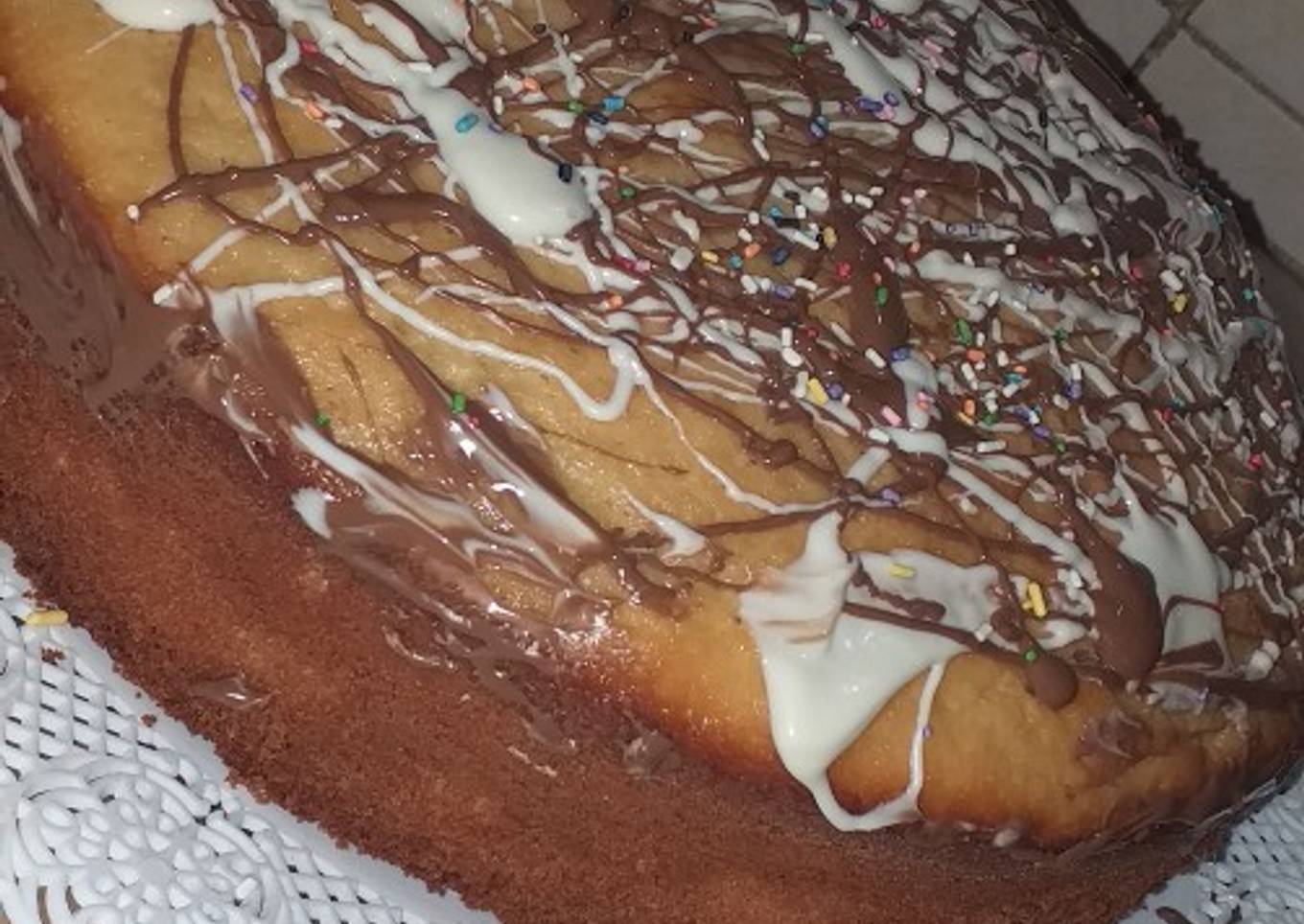 Torta 1 2 3 4 en molde de batata ♡