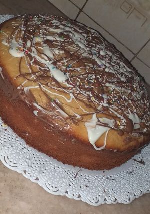 Una foto de Torta 1 2 3 4 en molde de batata ♡