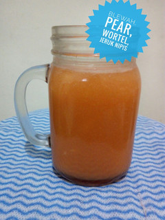 Foto resep Jus pear, blewah, wortel, jeruk nipis