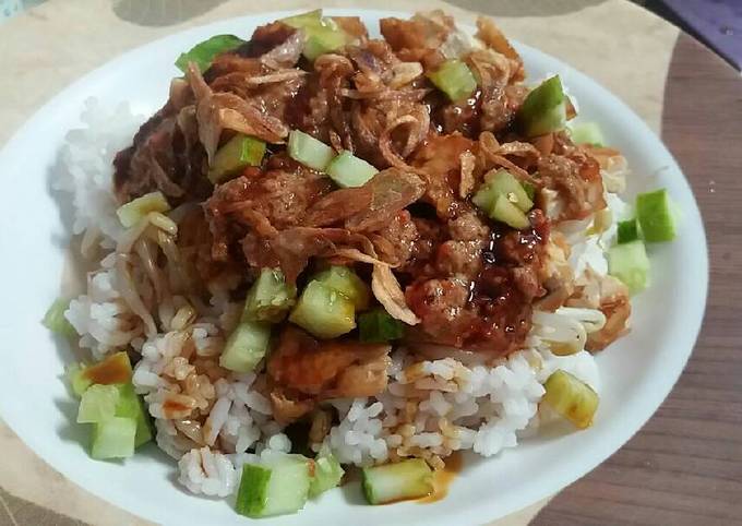 Resep Nasi Lengko Oleh Rekha Angel Cookpad