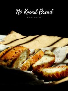 Hình của món Bánh mì mặn không nhồi.