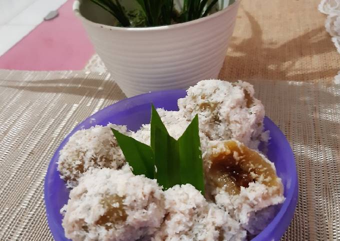 Yuk intip, Bagaimana cara membuat Klepon Ubi isi Gula merah dan Kurma  sedap