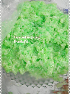 Foto resep Tape ketan (hijau)