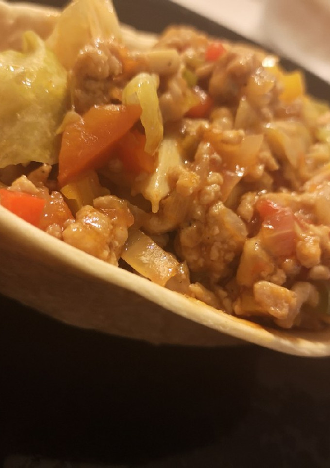 Una foto de Fajitas de pollo