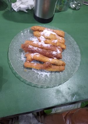Una foto de Churros que parecen cualquier cosa menos churros