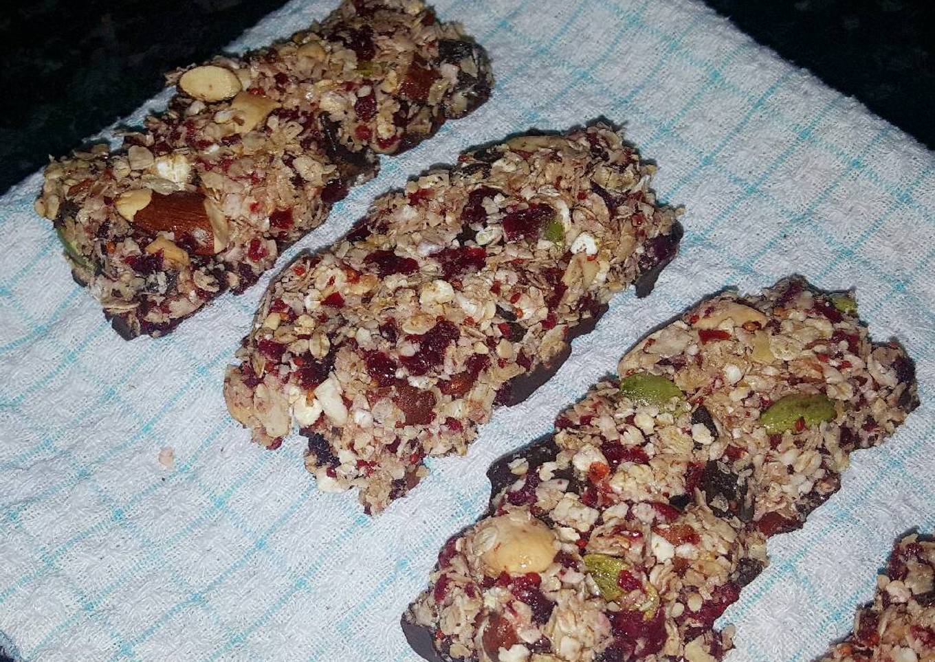 Barritas de cereales healthy (sin horno)