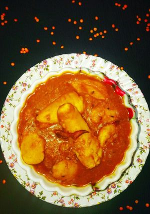 मसूर दाल अरबी की सब्जी (Masoor dal arbi ki sabzi recipe in hindi) रेसिपी मुख्य फोटो