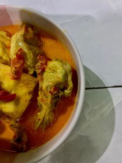 Foto resep Kari ayam tahu