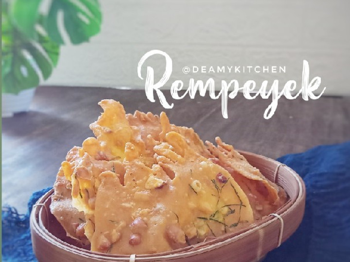 Resep Rempeyek kacang Simpel