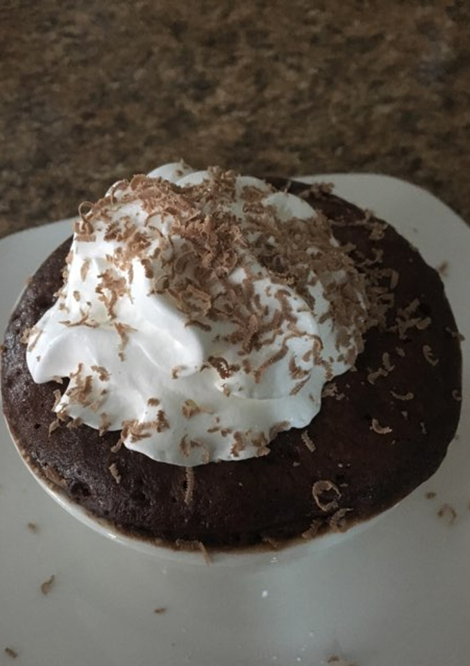 Una foto de Pastelito de nutella con 3 ingredientes #huevo