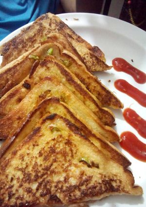 A picture of Fried bread by Nancy.