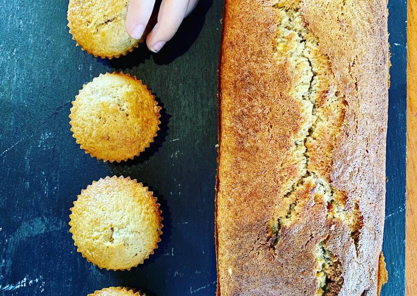 Gateau moelleux à la Banane