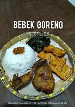 Foto resep 5 >< Bebek Goreng