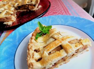 Una foto de Tarta de manzana