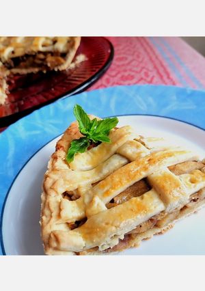 Una foto de Tarta de manzana
