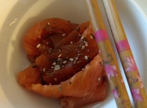 Una foto de Sashimi