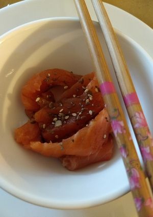 Una foto de Sashimi