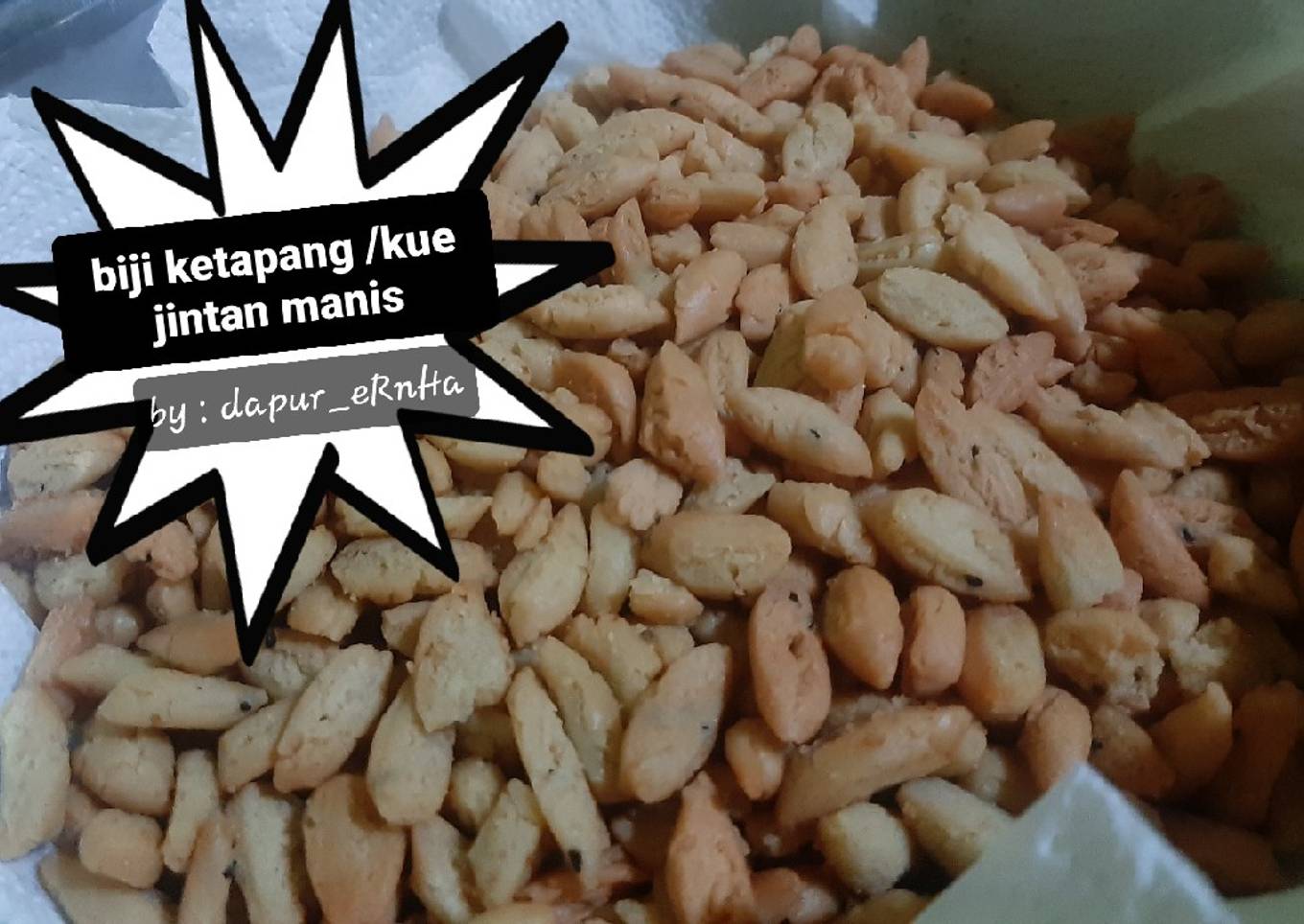 Biji ketapang / kue jintan manis