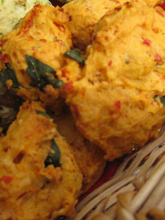 A picture of Tomato & Basil Hot Biscuit (Scone).