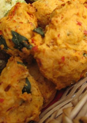 A picture of Tomato & Basil Hot Biscuit (Scone).