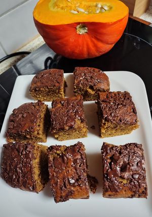 Hokkaidótökös-mogyoróvajas pite (Gluténmentes) recept fotója