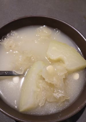 A picture of Papaya Soup.