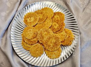 Sajtos tallér ciroklisztből (lassú felszívódású, gluténmentes, IR-barát) recept fotója