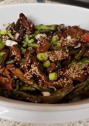 A picture of My Beef and Veg Teryaki Stir Fry.