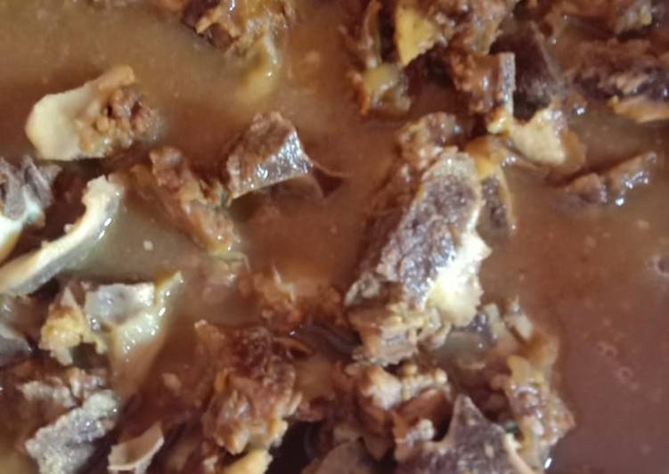 Sop konro pas di kantong π