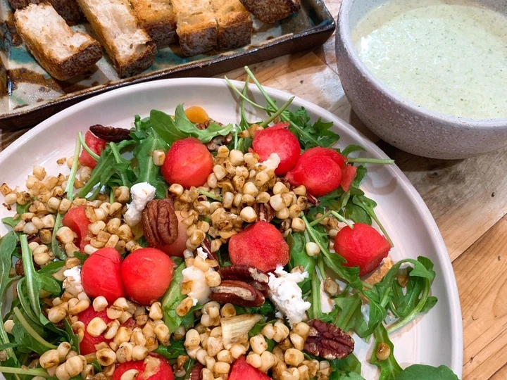 Recipe Arugula and watermelon salad the Awesome  Perfect