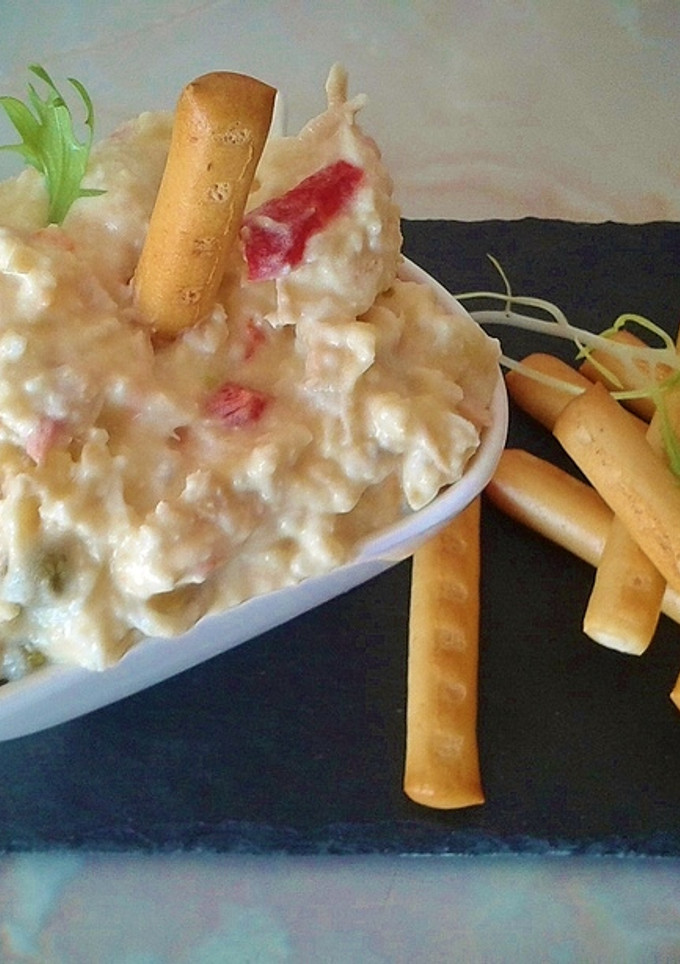 Una foto de Tapa de ensaladilla rusa