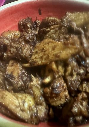 Una foto de Paleta de cerdo que la cacerola
