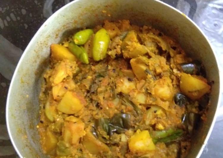 Mix veg coconut curry