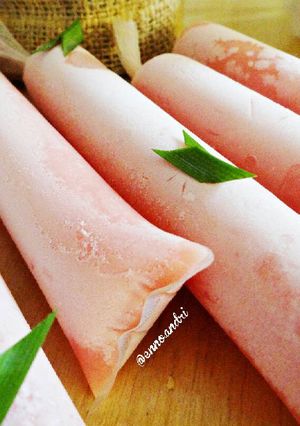 Foto resep Es Lilin Jambu Merah Creamy