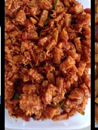 Cara Gampang Membuat Resep Orek tempe kering teri Medan pedas manis (kedai oppa jengkol) yang Sempurna Anti Ribet, Menggugah Selera