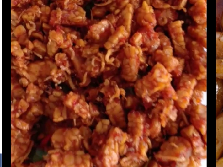 Cara Gampang Membuat Resep Orek tempe kering teri Medan pedas manis (kedai oppa jengkol) yang Sempurna Anti Ribet, Menggugah Selera